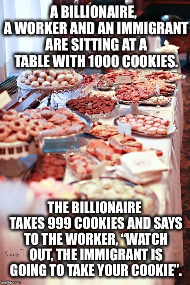 Immigrant will steal ur cookie